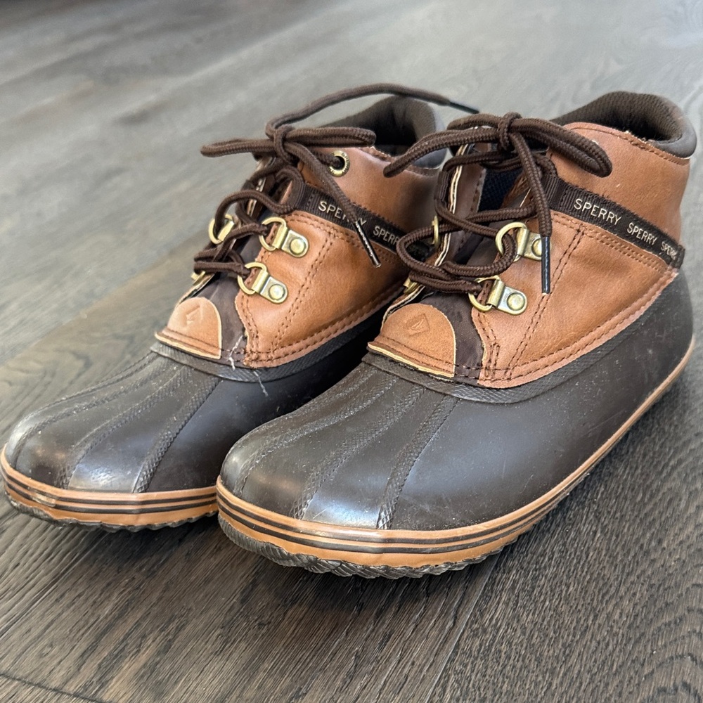 Sperry Kids Two-Tone Duck Boots